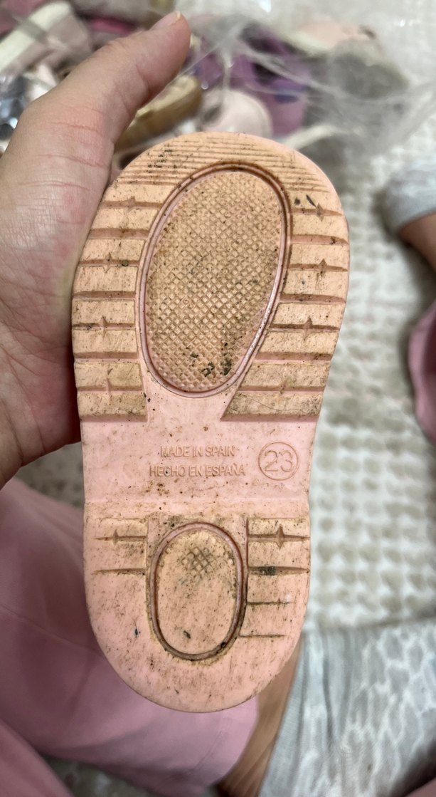 Kız Çocuk Pembe Lastik Tokalı Çizme - Görsel 4