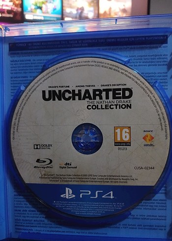  Beden Renk Uncharted: The Nathan Drake Collection PS4