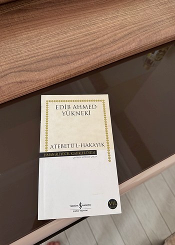  Atebetü'l-Hakayık - Edib Ahmed Yükneki