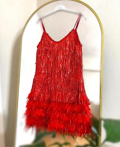 Bella Red gece elbisesi