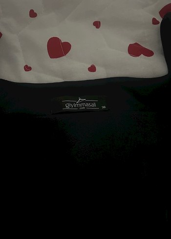 Siyah Midi boy Çan elbise - Görsel 3