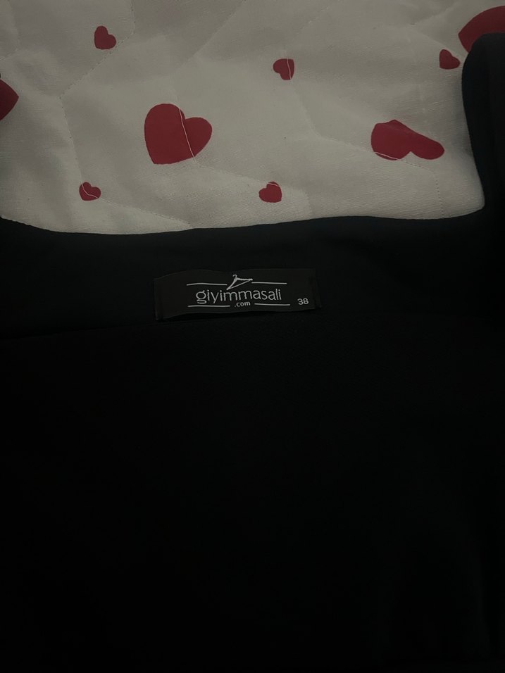 Siyah Midi boy Çan elbise - Görsel 3