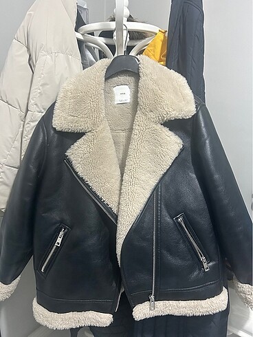Mango biker kaban ceket
