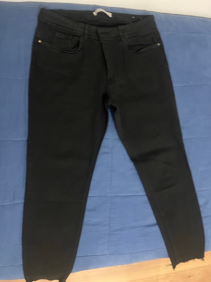 Zara bayan sikini jean pantolon - Görsel 3