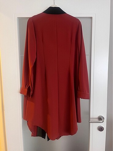 Krep kumaş tunik - Görsel 2