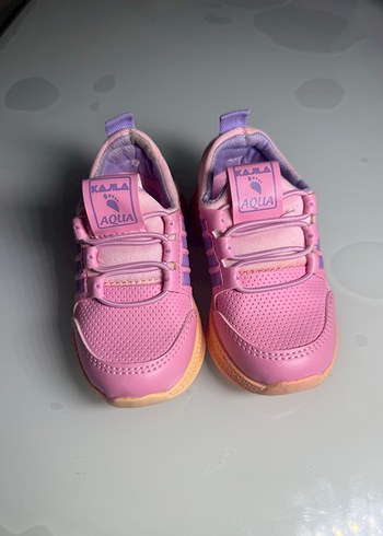 Kız Çocuk Pembe Cırt Cırtlı Spor Ayakkabı - Görsel 3