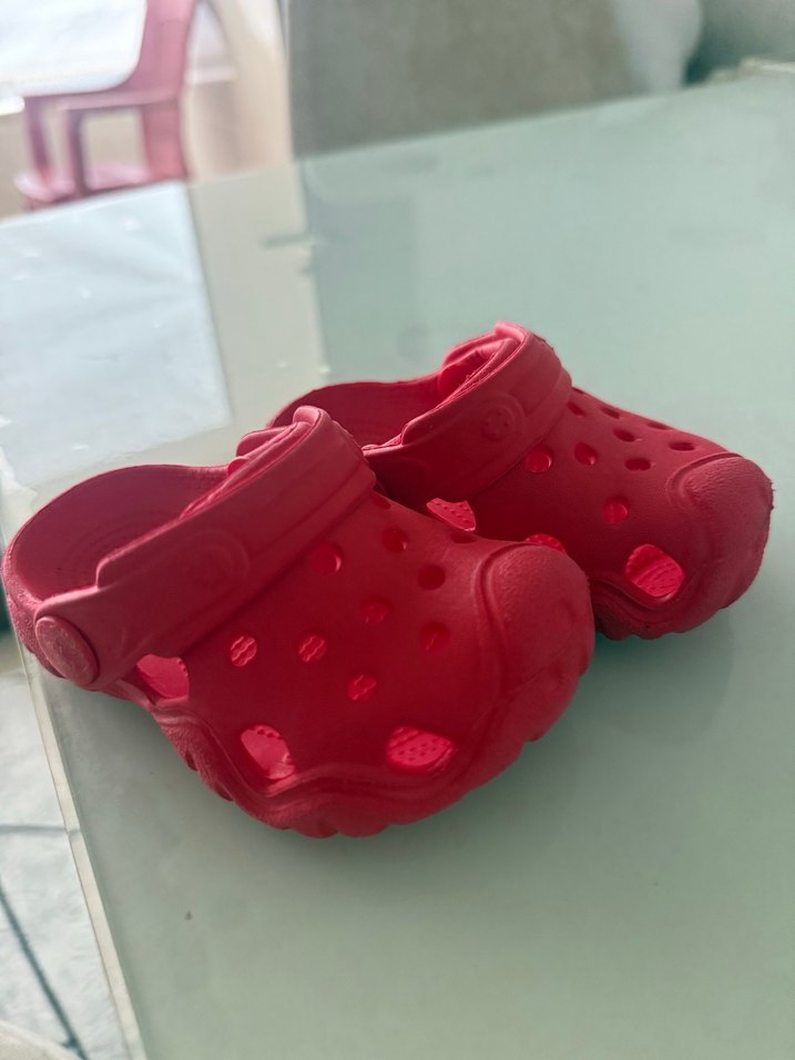 Kız Çocuk Pembe Kauçuk Terlik - Görsel 5