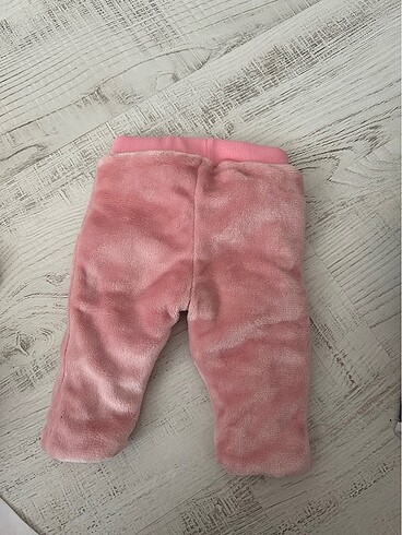 Kız bebek takım , alt üst takım , peluş takım - Görsel 3