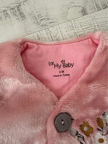 Kız bebek takım , alt üst takım , peluş takım - Görsel 8
