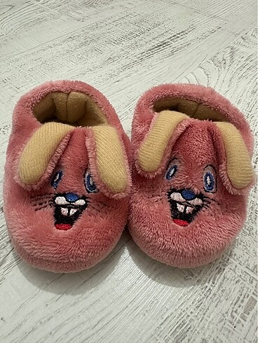 21 Beden pembe Renk Ev ayakkabısı - panduf - çocuk panduf