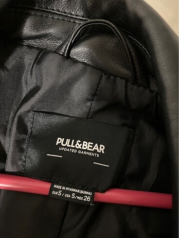 Pull and Bear deri ceket