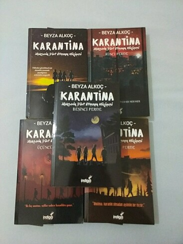 Beyza Alkoç Karantina Serisi - 5 Kitap