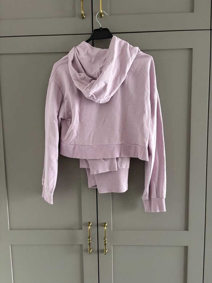 New Balance Mor Oversize Sweatshirt - Görsel 3