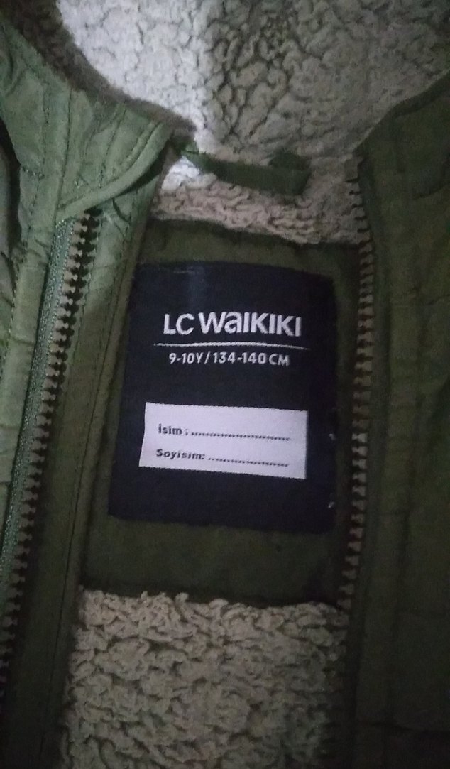 Kapüşonlu çocuk mont - Görsel 2