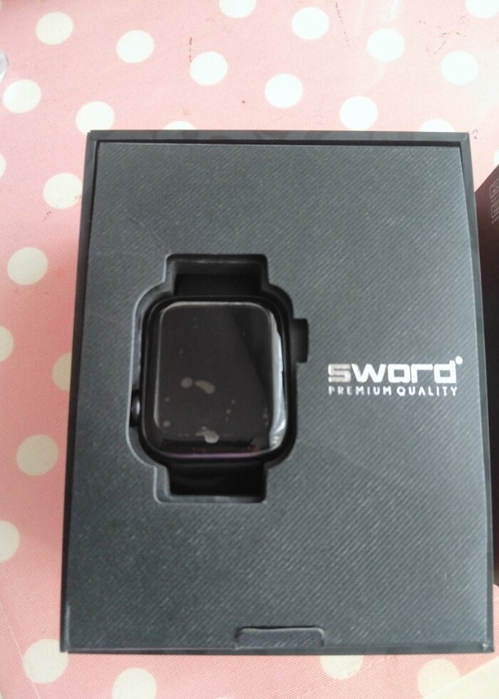 Akıllı saat sıfır hiç kullanılmadı hediye geldi - Görsel 2