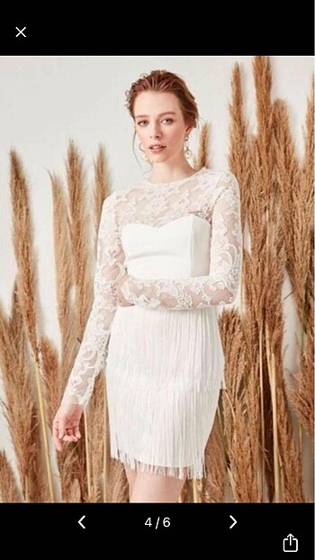 Beyaz nikah elbisesi
