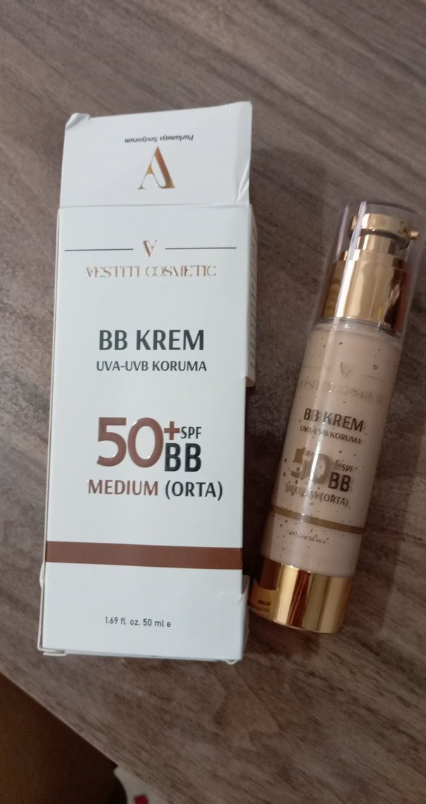 Vestiti Cosmetic BB Krem SPF 50 Medium 50 ml - Görsel 2