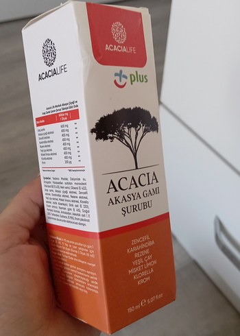 Diğer Acacia Akasya Gamı Şurubu 150 ml