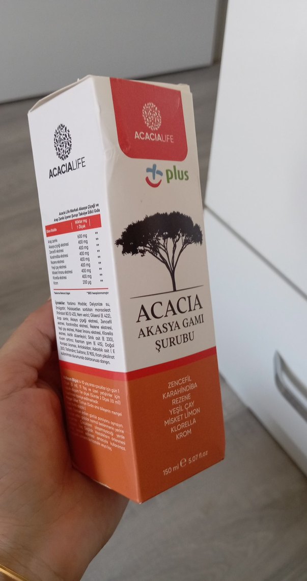 Acacia Akasya Gamı Şurubu 150 ml - Görsel 2