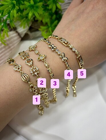 Diğer Xuping 14k Gold Bileklik