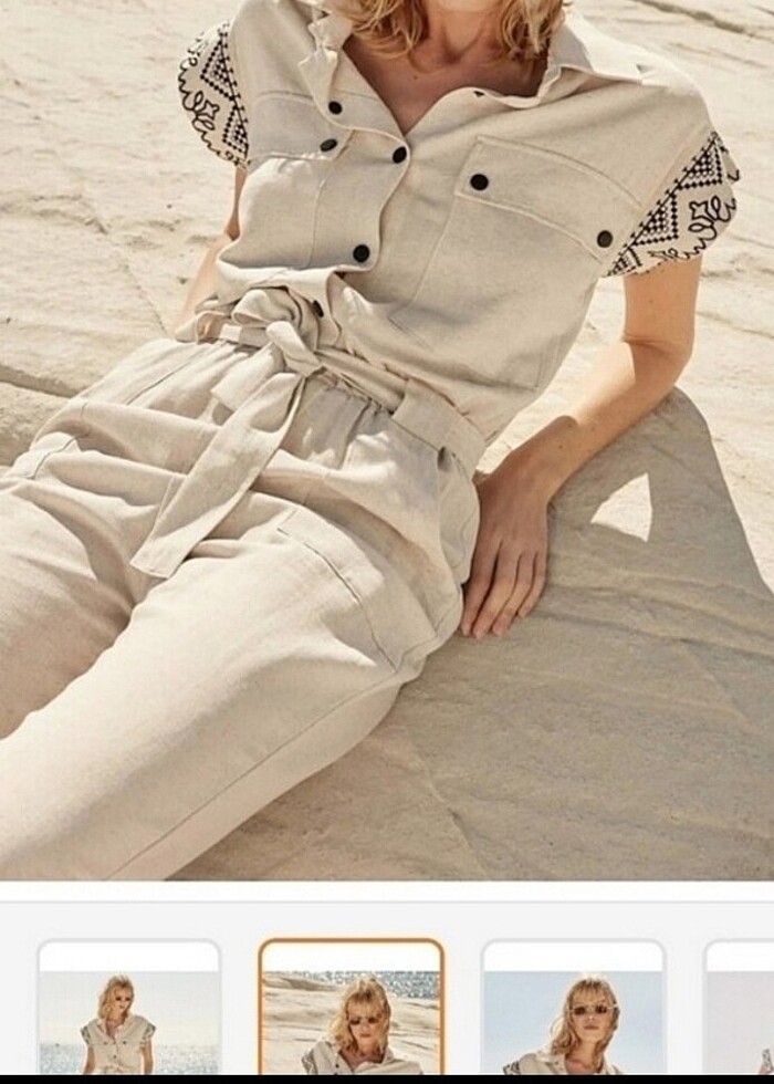 Keten tulum  - Görsel 3