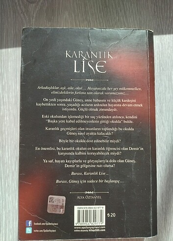Karanlık Lise kitap