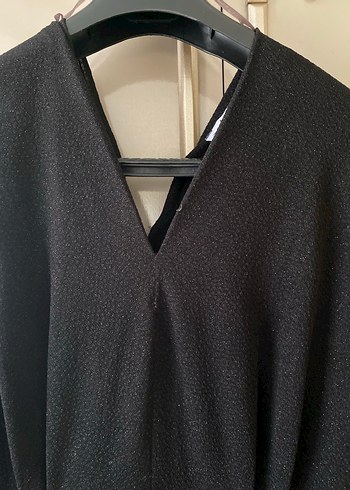 Simli gece elbisesi - Görsel 5