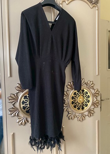 Simli gece elbisesi - Görsel 2