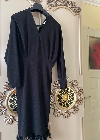 Simli gece elbisesi - Görsel 3