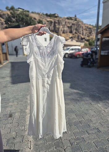 Şifon elbise - Görsel 2