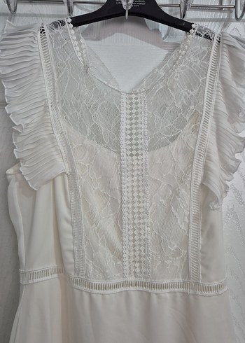 Şifon elbise - Görsel 4