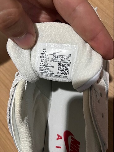 40 Beden beyaz Renk Nike air huarche runner