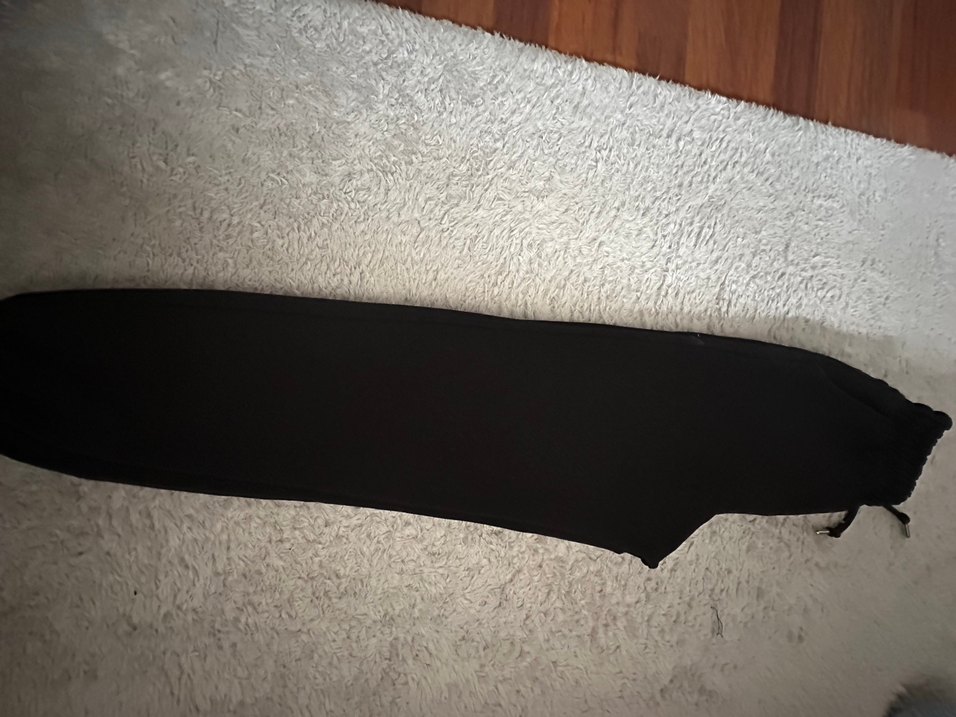 Siyah Rahat Kesim Kadın Kumaş Pantolon - Görsel 3