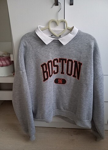 Trendyol Gri Sweatshirt 