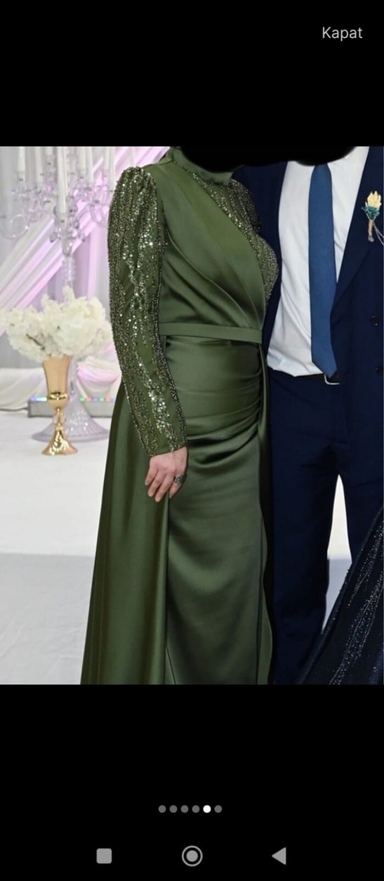 tesettür #Abiye# Elbise - Görsel 2