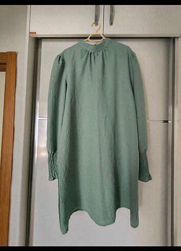 42 Beden yeşil Renk Tessetur #tunik