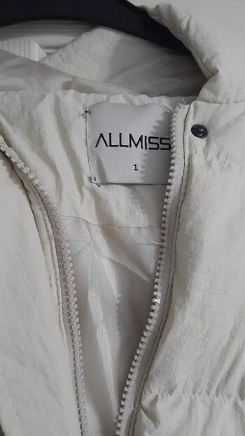 Kadın elyaf mont - Görsel 2