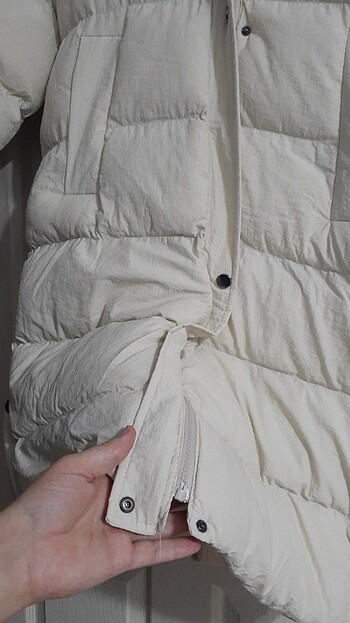 Kadın elyaf mont - Görsel 5