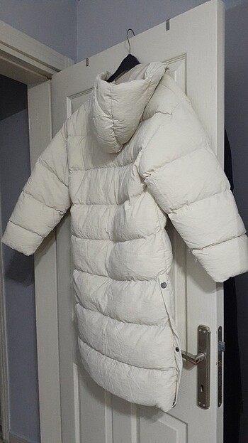 Kadın elyaf mont - Görsel 6