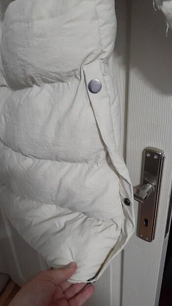 Kadın elyaf mont - Görsel 7