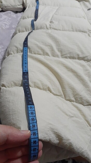 Kadın elyaf mont - Görsel 9