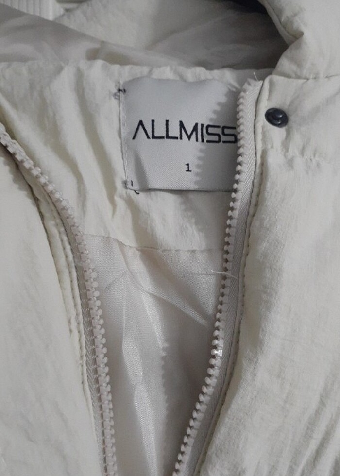 Kadın elyaf mont - Görsel 2