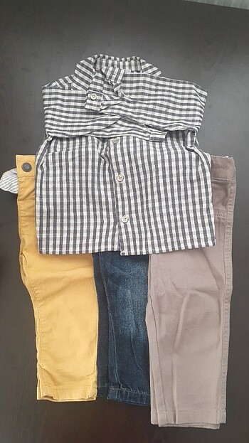 6-9 Ay Beden çeşitli Renk Pantolon