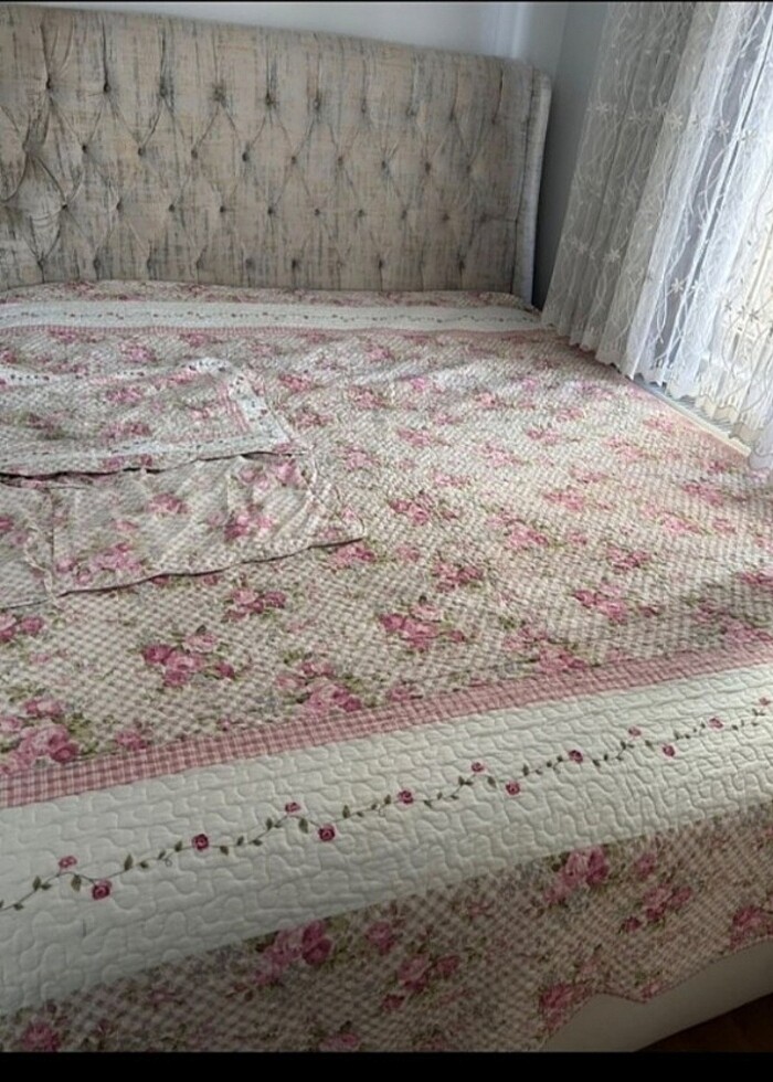 VİNTAGE YATAK ÖRTÜSÜ - Görsel 2