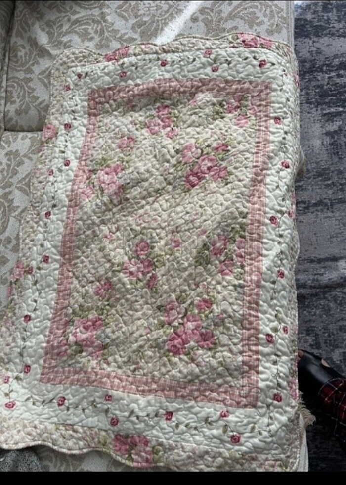 VİNTAGE YATAK ÖRTÜSÜ - Görsel 3