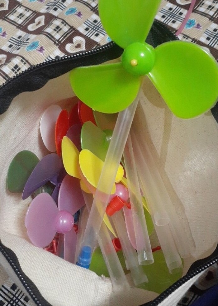 Plastik rüzgar gülü - Görsel 2