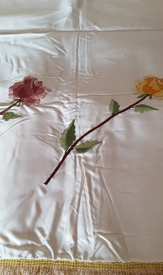 Nakışlı Beyaz şase - Görsel 2