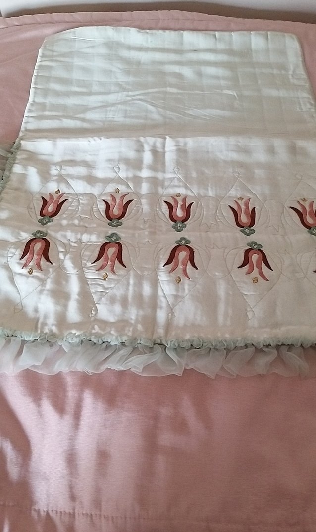 El işi açık yeşil saten şase - Görsel 2