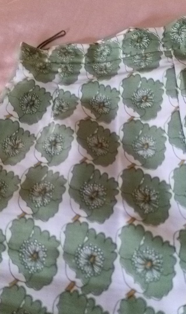 Yeşil desenli etek - Görsel 2