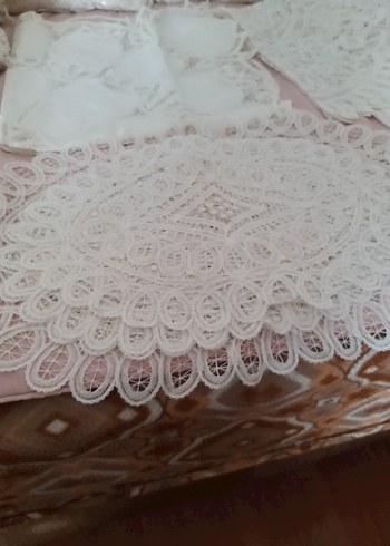 Yeni el işlemeli dantel angeles salon takımı - Görsel 6